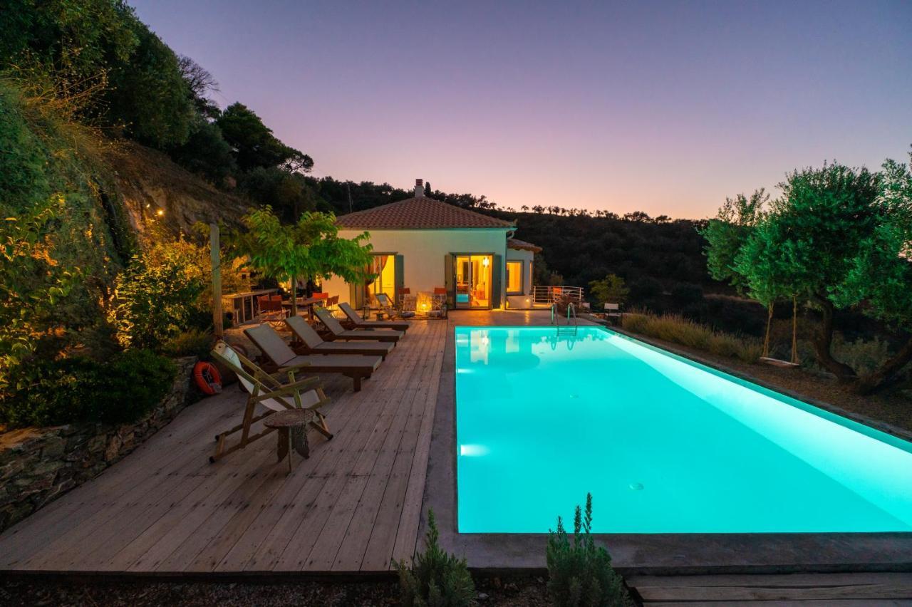 Avgi Villa Glossa Bagian luar foto