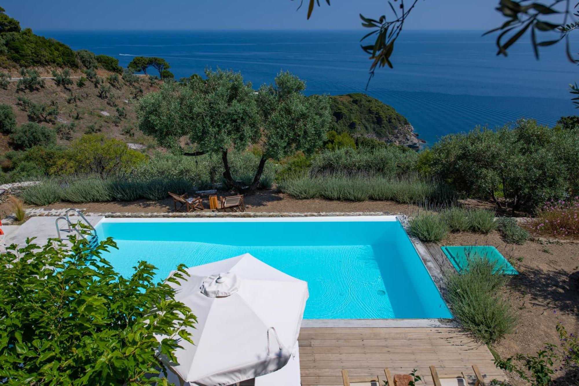 Avgi Villa Glossa Bagian luar foto